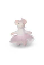 The Mouse Mansion Souris en peluche Ella maison de souris – personnage miniature danseuse et créatif