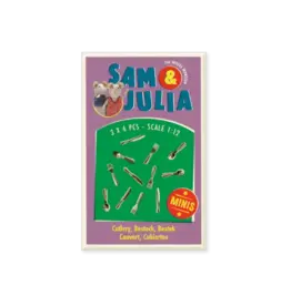 The Mouse Mansion Miniatures - Couverts miniatures pour maison de poupée - Échelle 1:12