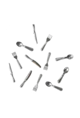 The Mouse Mansion Couverts miniatures Mini accessoires cuisine maison de souris – vaisselle et ustensiles miniatures réalistes