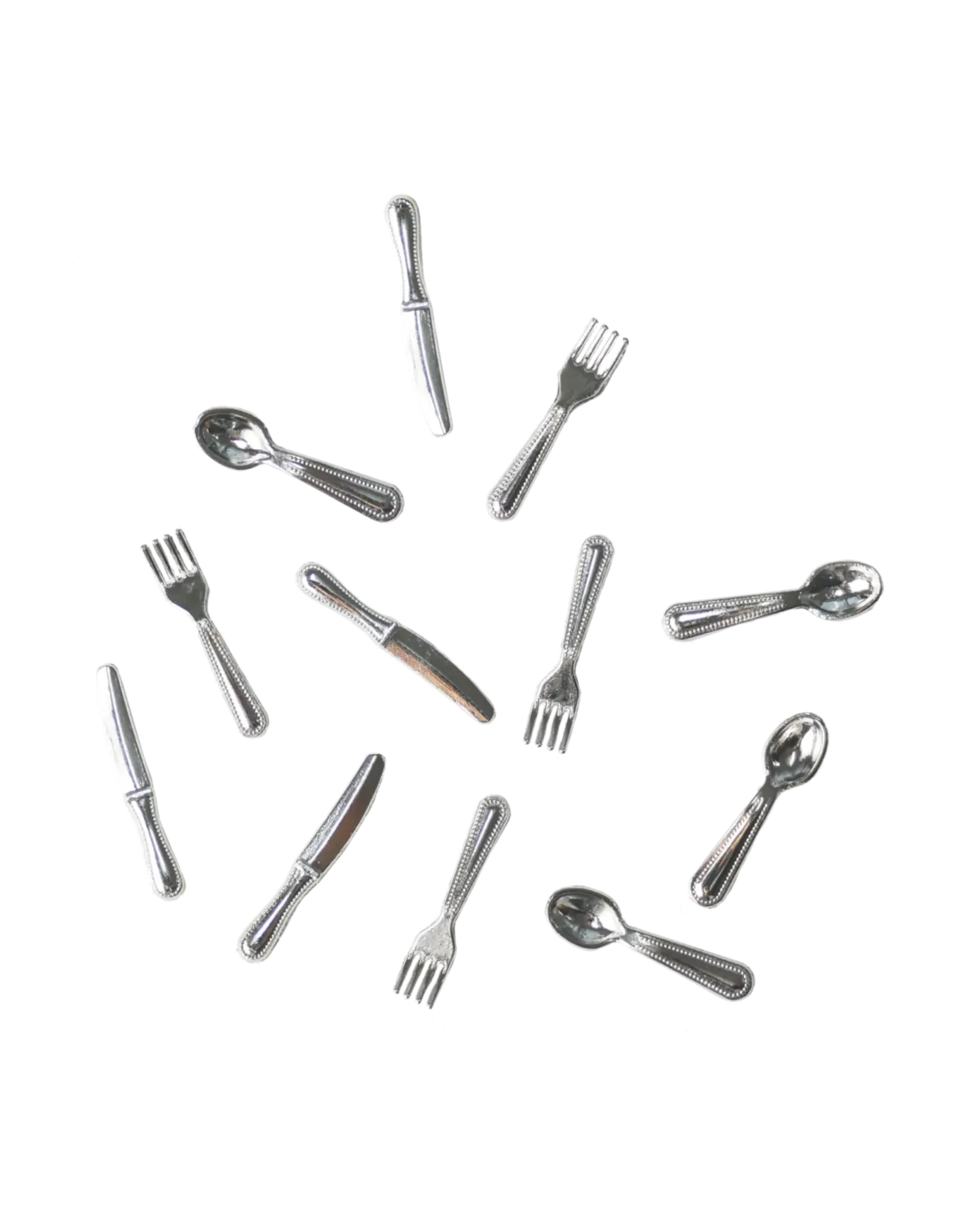 The Mouse Mansion Couverts miniatures Mini accessoires cuisine maison de souris – vaisselle et ustensiles miniatures réalistes