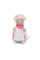 The Mouse Mansion Souris en peluche boulangère maison de souris – personnage miniature doux et gourmand