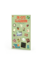 The Mouse Mansion Feuilles décoratives classe maison de souris 1:12 – accessoires miniatures en papier à créer