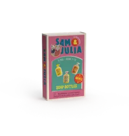 The Mouse Mansion Miniatures  - Bouteilles de savon pour maison de poupée (échelle 1:12)