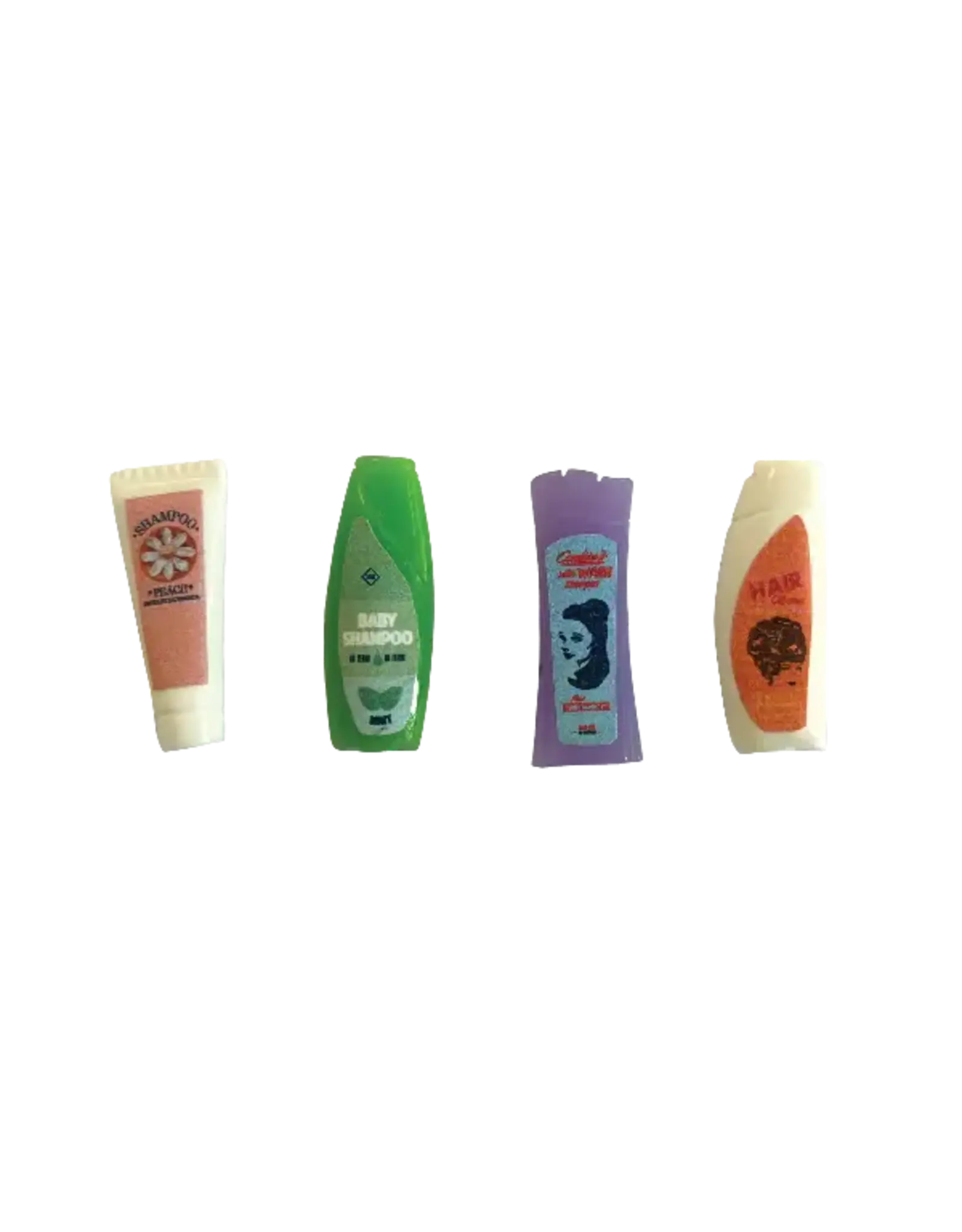 The Mouse Mansion Mini accessoires maison de souris 1:12 – flacons de shampoing miniatures