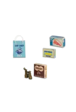 The Mouse Mansion Valise chambre de grand père Marin  maison de souris à assembler Opa Zeeman – univers miniature créatif transportableLa Maison des Souris à Emporter - La Cabine du Grand-Père Marin