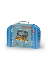 The Mouse Mansion Valise chambre de grand père Marin  maison de souris à assembler Opa Zeeman – univers miniature créatif transportableLa Maison des Souris à Emporter - La Cabine du Grand-Père Marin