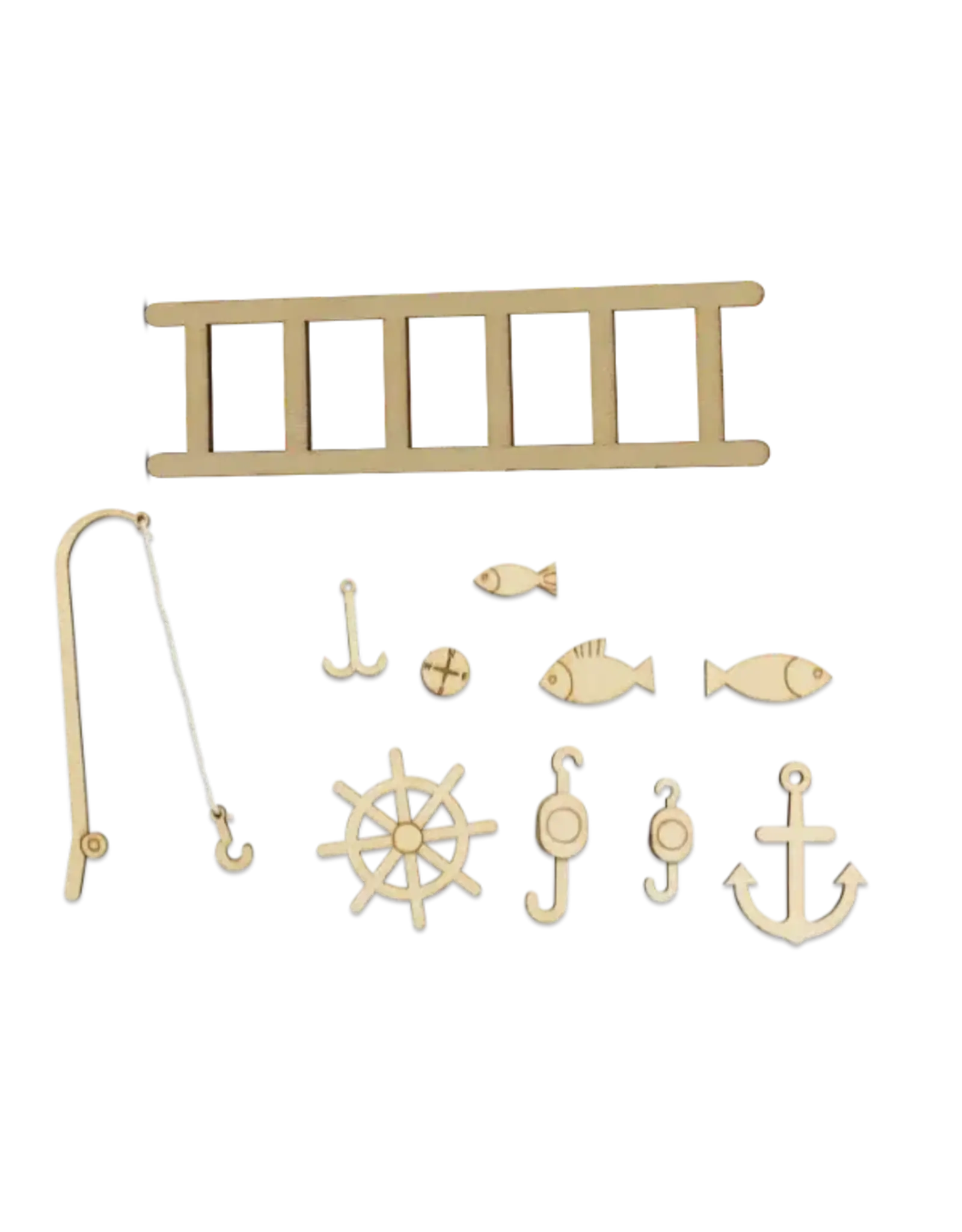 The Mouse Mansion Valise chambre de grand père Marin  maison de souris à assembler Opa Zeeman – univers miniature créatif transportableLa Maison des Souris à Emporter - La Cabine du Grand-Père Marin