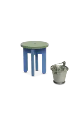 The Mouse Mansion Valise chambre de grand père Marin  maison de souris à assembler Opa Zeeman – univers miniature créatif transportableLa Maison des Souris à Emporter - La Cabine du Grand-Père Marin