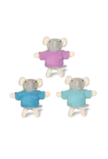 The Mouse Mansion Souris en peluche trio maison de souris – petits personnages miniatures doux et ludiques