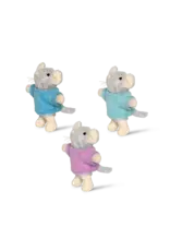 The Mouse Mansion Souris en peluche trio maison de souris – petits personnages miniatures doux et ludiques