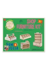 The Mouse Mansion Kit meubles boutique maison de souris à assembler – univers miniature créatif en bois sans plastique