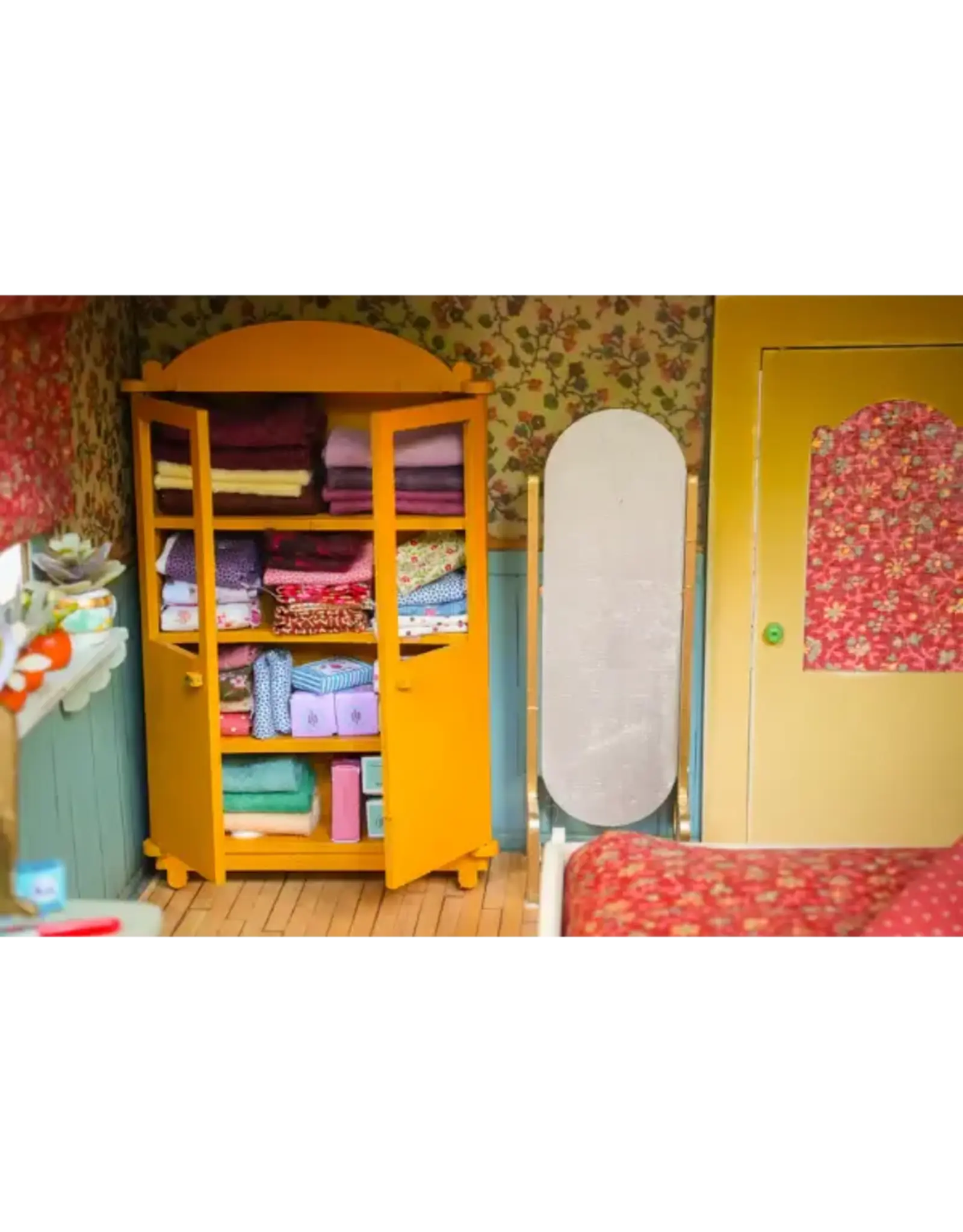 The Mouse Mansion Kit meubles chambre maison de souris 1:12 à assembler – lit, armoire et mobilier miniature