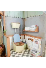 The Mouse Mansion Kit meubles salle de bain maison de souris à assembler – univers miniature créatif en bois (Échelle 1:12)