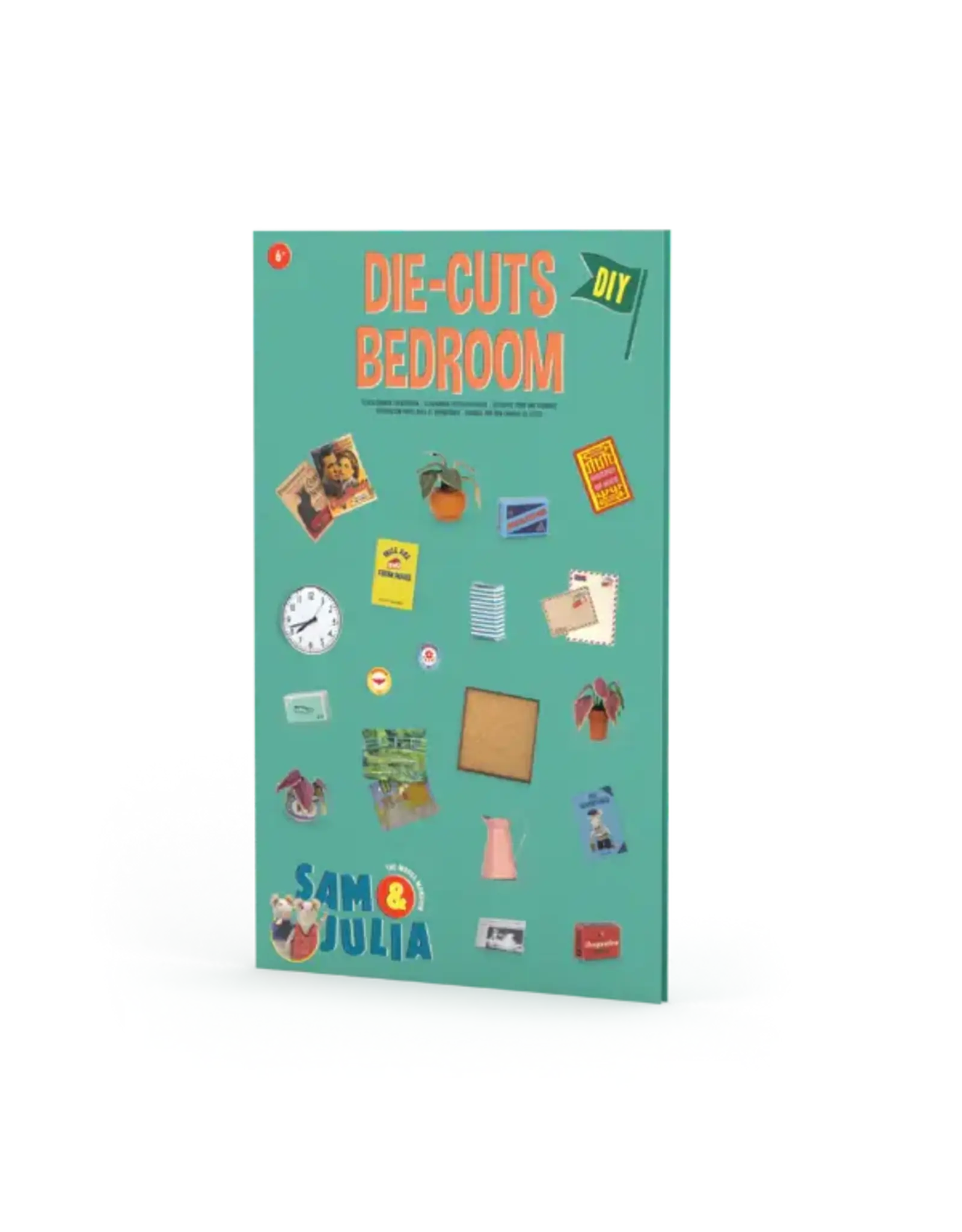 The Mouse Mansion Feuilles décoratives chambre maison de souris 1:12 – accessoires miniatures en papier à créer