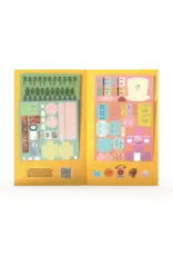 The Mouse Mansion Feuilles décoratives chambre bébé maison de souris 1:12 – accessoires miniatures en papier à créer