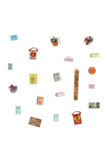 The Mouse Mansion Feuilles décoratives chambre bébé maison de souris 1:12 – accessoires miniatures en papier à créer