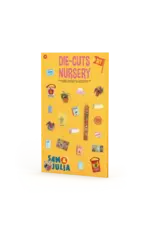 The Mouse Mansion Feuilles décoratives chambre bébé maison de souris 1:12 – accessoires miniatures en papier à créer