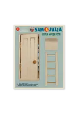 The Mouse Mansion Porte miniature maison de souris avec boîte aux lettres – entrée magique à créer dans la chambre