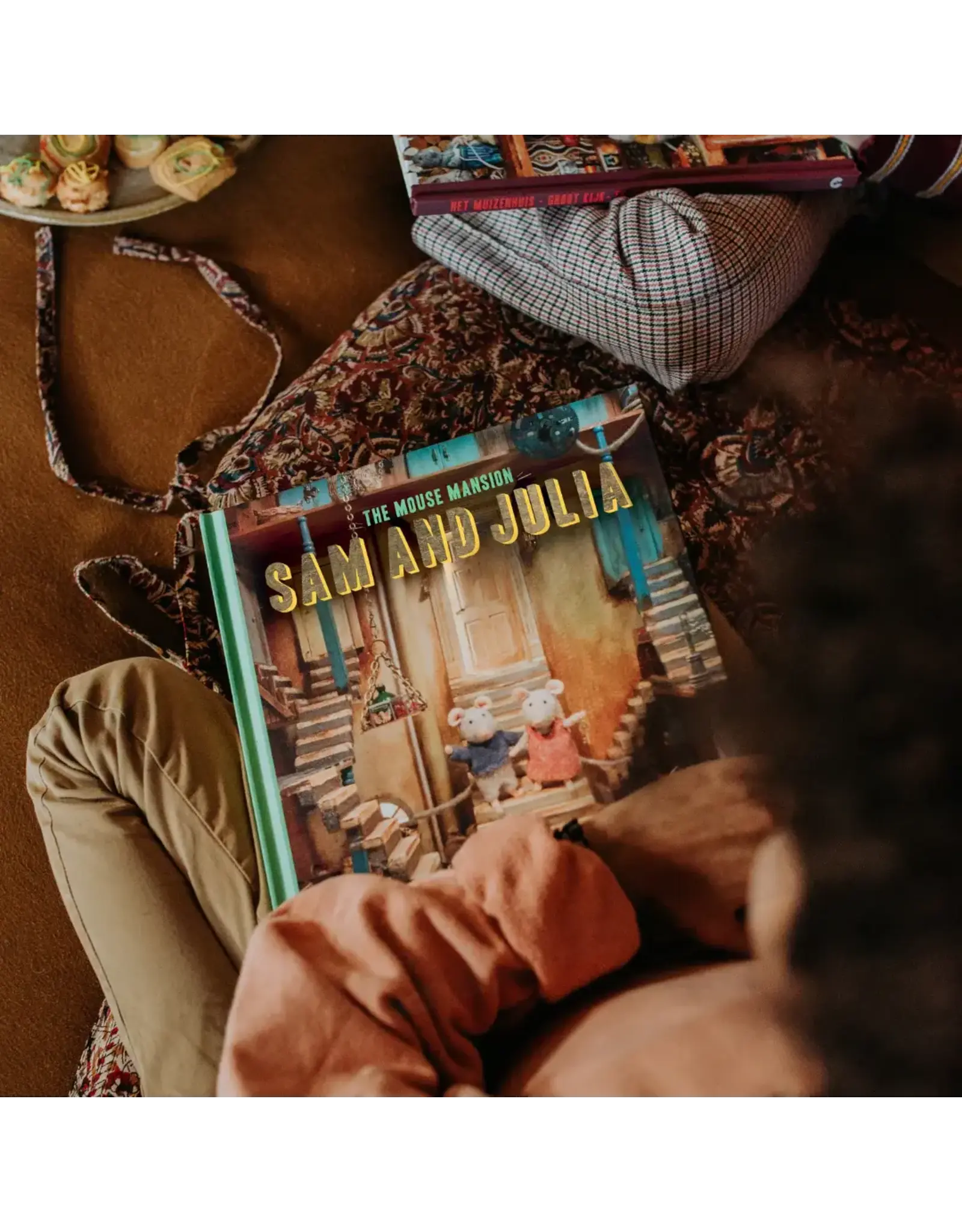 The Mouse Mansion Livre maison de souris Sam et Julia (version anglaise) – aventure miniature pour enfants