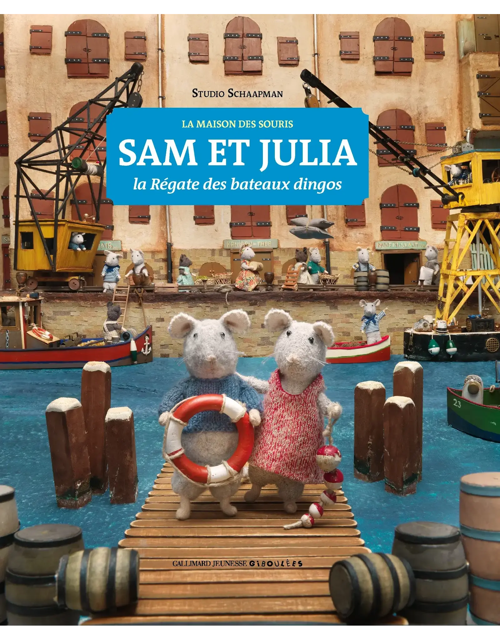 The Mouse Mansion Livre maison de souris régate des bateaux – aventure de Sam et Julia au port