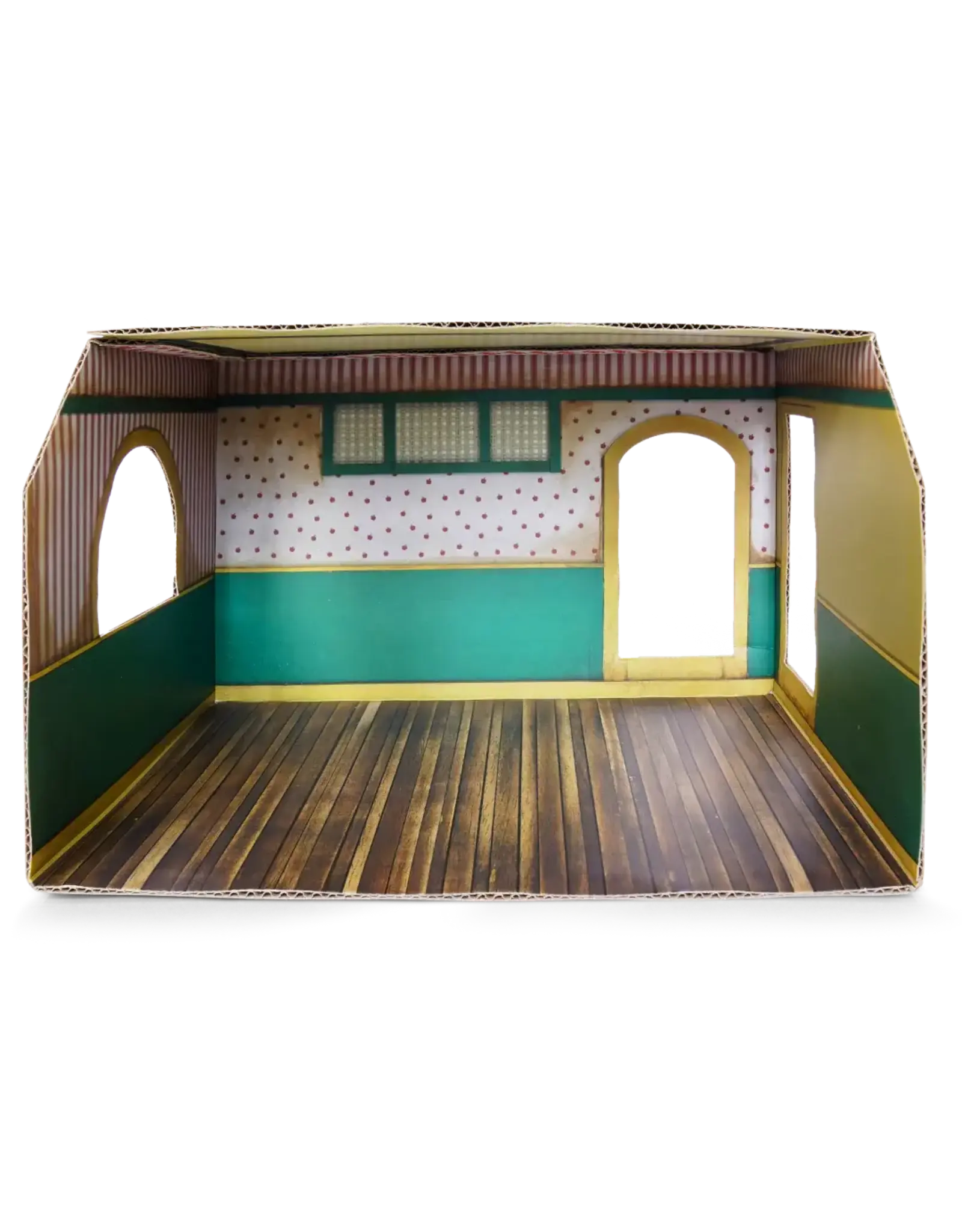 The Mouse Mansion Pièce boutique maison de souris en carton 1:12 à assembler – décor miniature imprimé