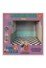 The Mouse Mansion Cuisine maison de souris en carton 1:12 à assembler – pièce miniature décorée (26 cm)