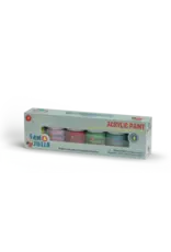 The Mouse Mansion Set peinture maison de souris – 6 couleurs + pinceaux pour DIY miniature