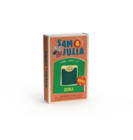 Miniatures  - Pèse-personne  pour maison de poupée (échelle 1:12)