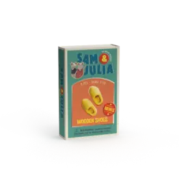 The Mouse Mansion Miniatures  - Sabots en bois  pour maison de poupée (échelle 1:12)