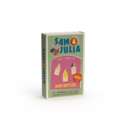 The Mouse Mansion Miniatures  - Biberons (3) pour maison de poupée (échelle 1:12)