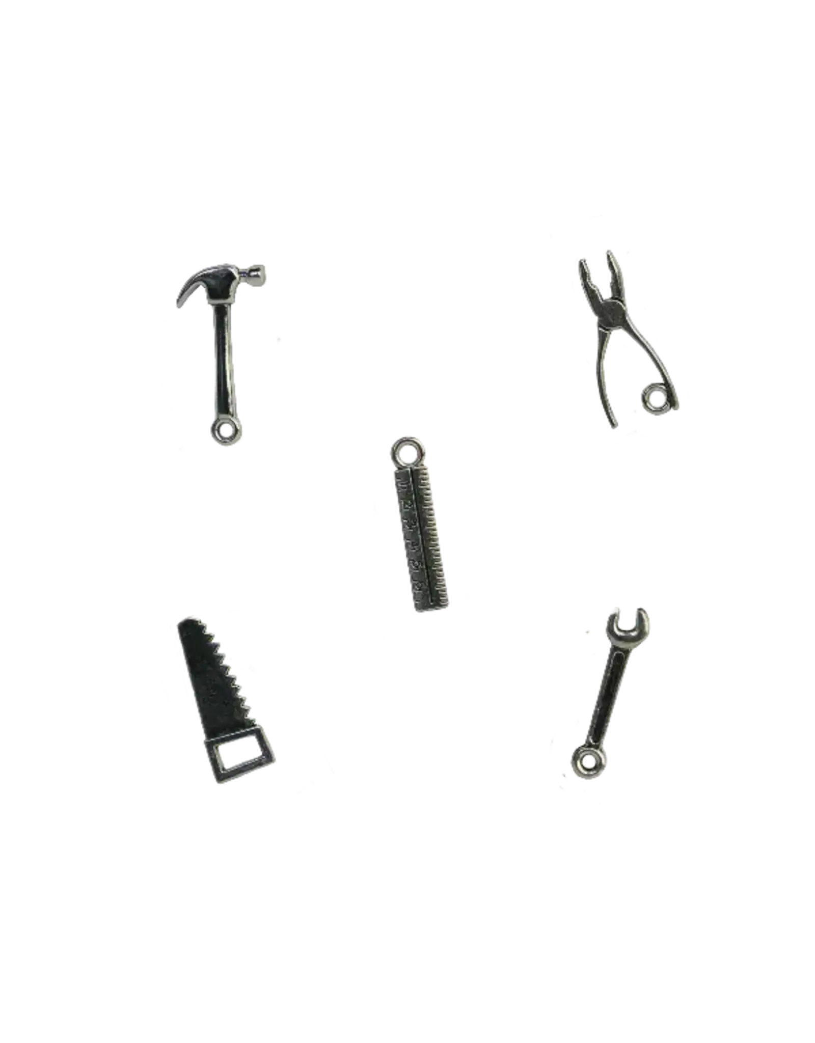 The Mouse Mansion Mini accessoires maison de souris 1:12 – outils miniatures en métal (lot de 5)