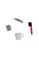 The Mouse Mansion Mini accessoires maison de souris 1:12 – set brosses à dents miniatures