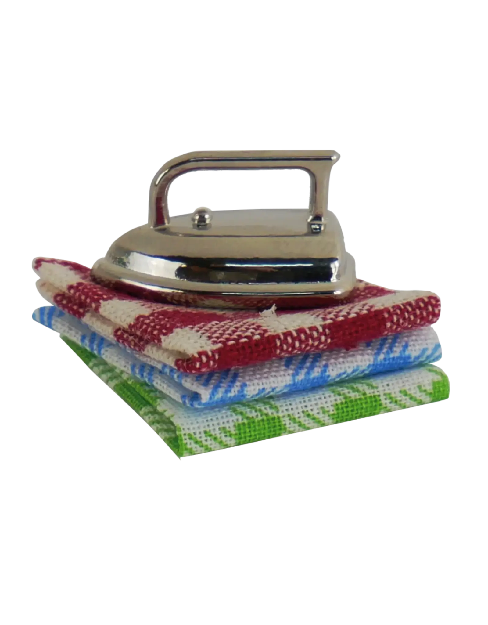 The Mouse Mansion Mini accessoires maison de souris 1:12 – set repassage miniature (fer et accessoires)