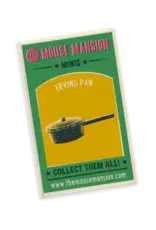 The Mouse Mansion Mini accessoires maison de souris 1:12 – poêle miniature pour cuisine