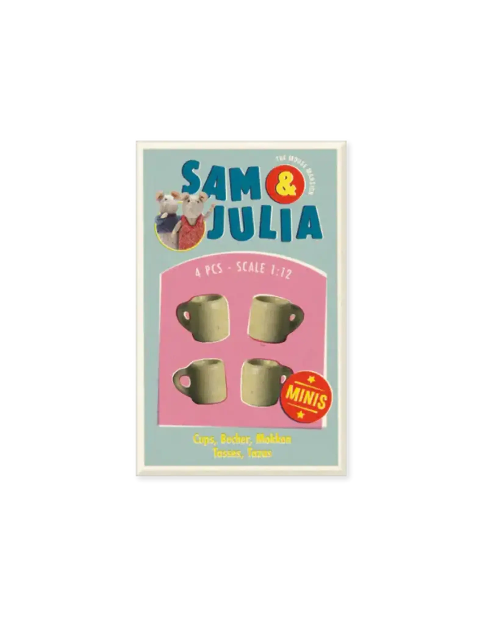 The Mouse Mansion De leukste kleine mini's om jouw zelfgemaakte Muizenhuis mee aan te kleden! Dek de tafel van jouw eetkamer met deze bekers, of zet er eentje op een bijzettafeltje met een krantje erbij. Ook doet een beker het super goed in de badkamer met een tandenborste