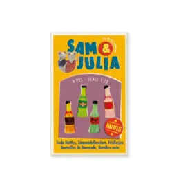 The Mouse Mansion Miniatures - Bouteilles de soda (4) pour maison de poupée (échelle 1:12)