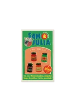 The Mouse Mansion Miniatures - Pots de confiture (4) pour maison de poupée (échelle 1:12)