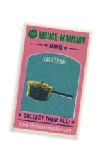 The Mouse Mansion Miniatures - Poêlon pour maison de poupée (échelle 1:12)