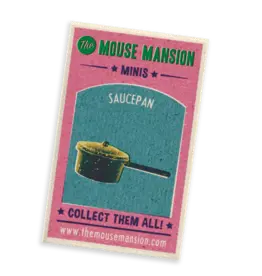 The Mouse Mansion Miniatures - Poêlon pour maison de poupée (échelle 1:12)