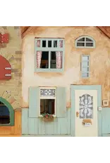 The Mouse Mansion Kit fenêtres et portes maison de souris à assembler – éléments miniatures en bois à personnaliser