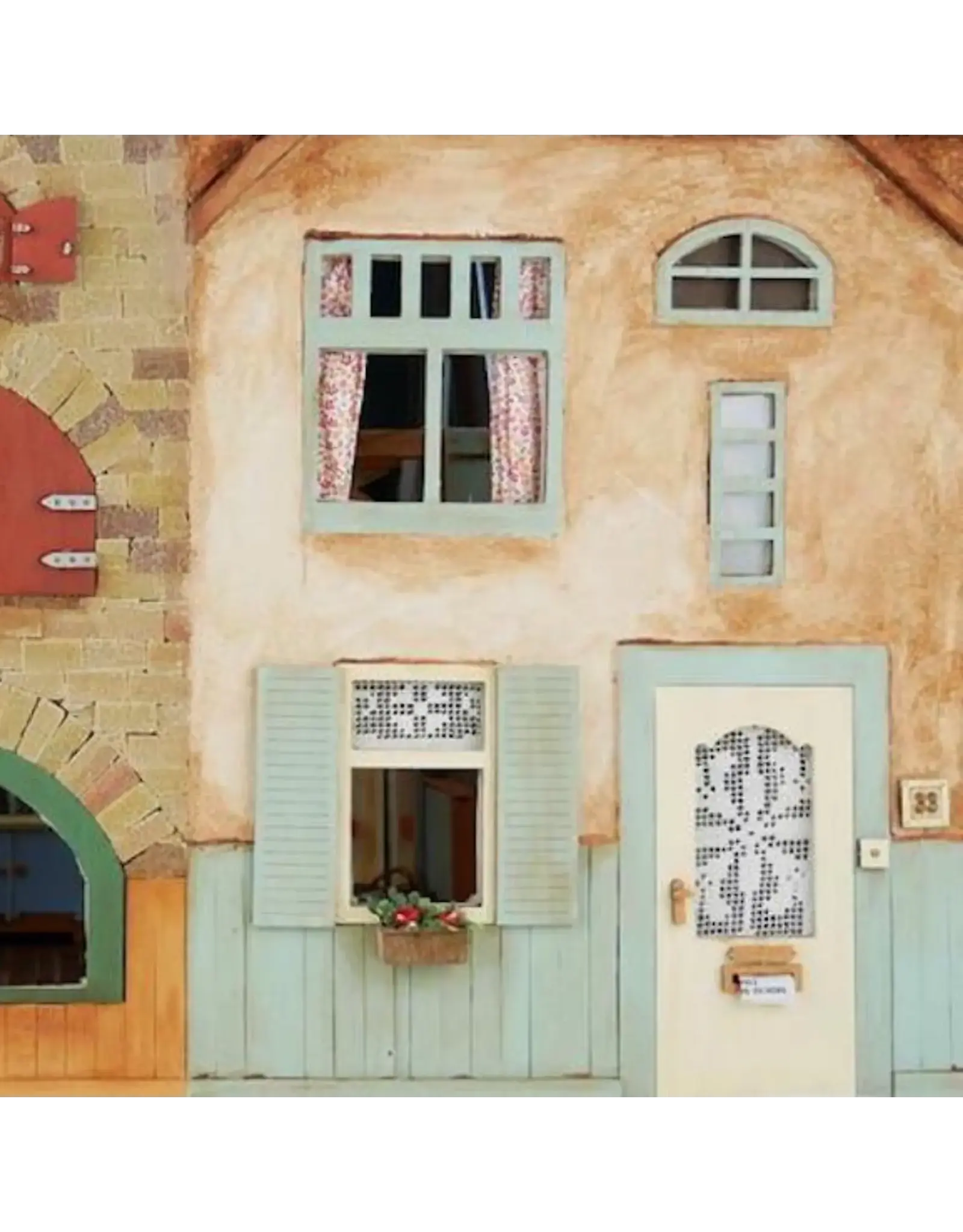 The Mouse Mansion Kit fenêtres et portes maison de souris à assembler – éléments miniatures en bois à personnaliser