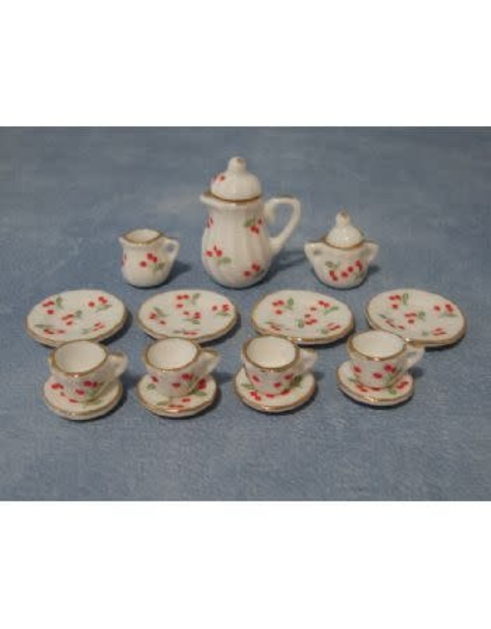 Service à café "Cerises"