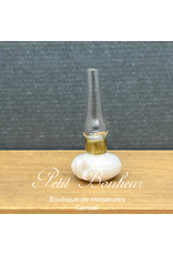 Lampe à huile blanche (non fonctionnelle)