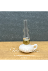 Lampe à huile blanche (non fonctionnelle)