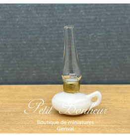 Lampe à huile blanche (non fonctionnelle)