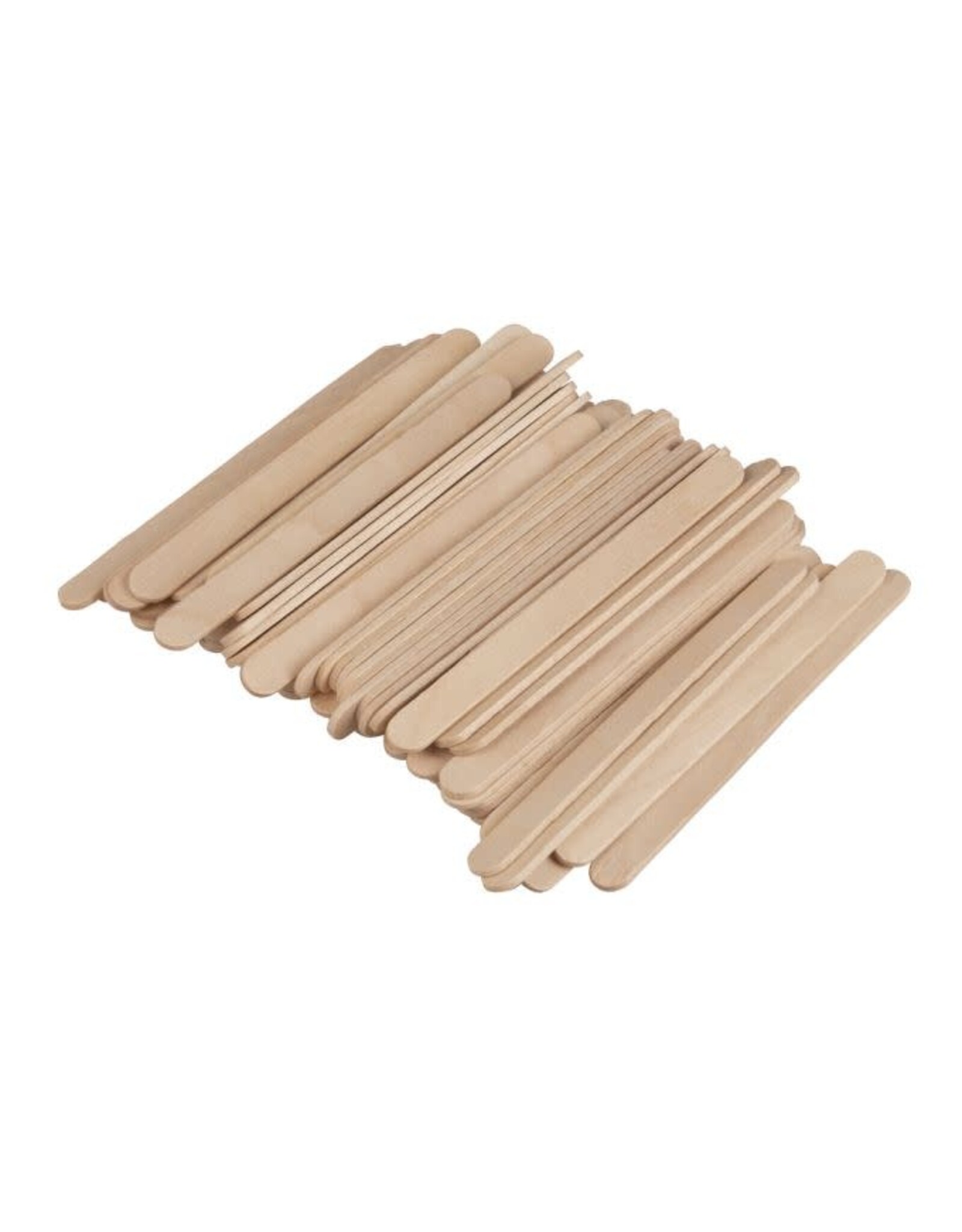 Baguettes en bois à bricoler (100pc) (115mmx10mm)