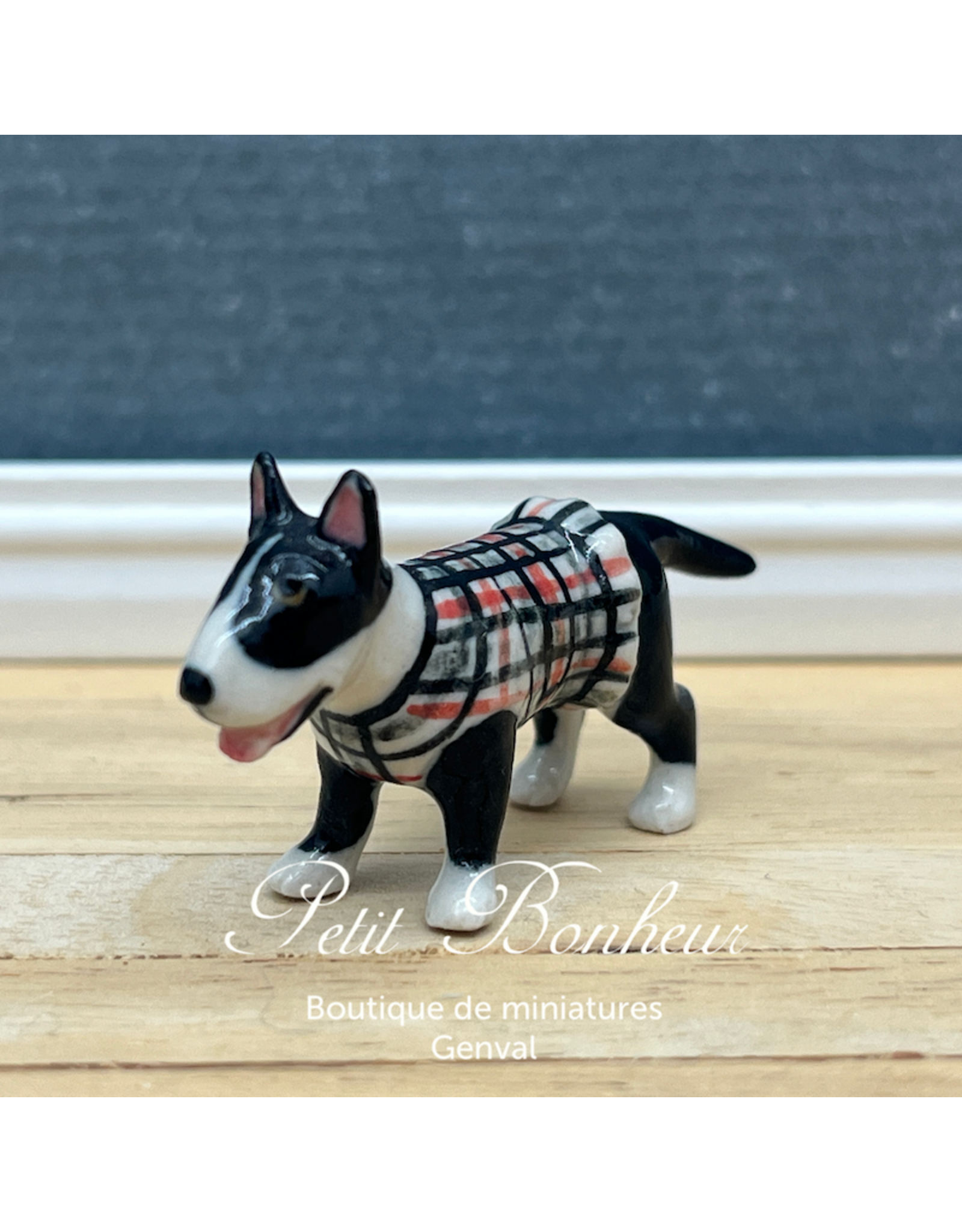 Klima Bull Terrier (Klima miniature porcelaine)