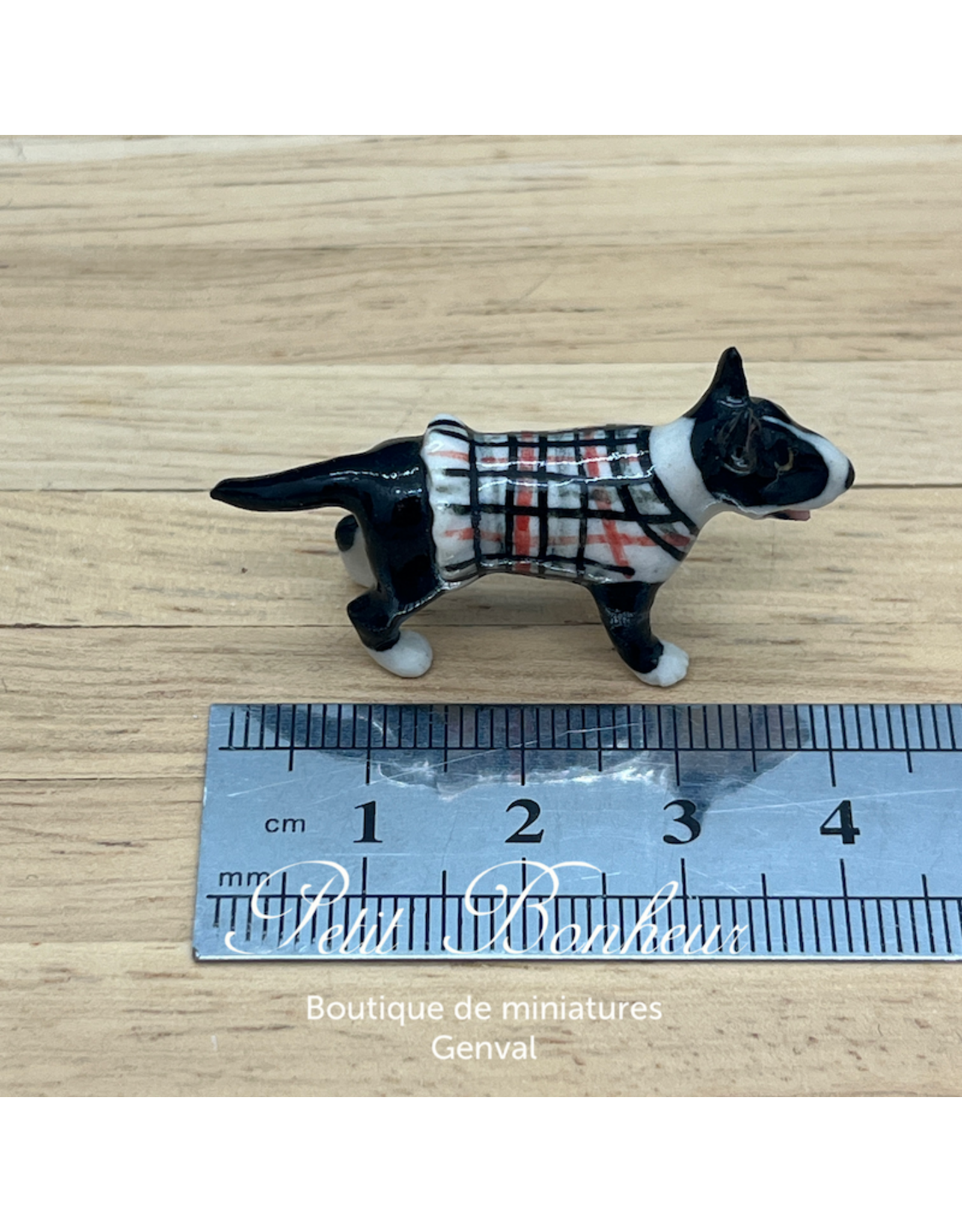 Klima Bull Terrier (Klima miniature porcelaine)