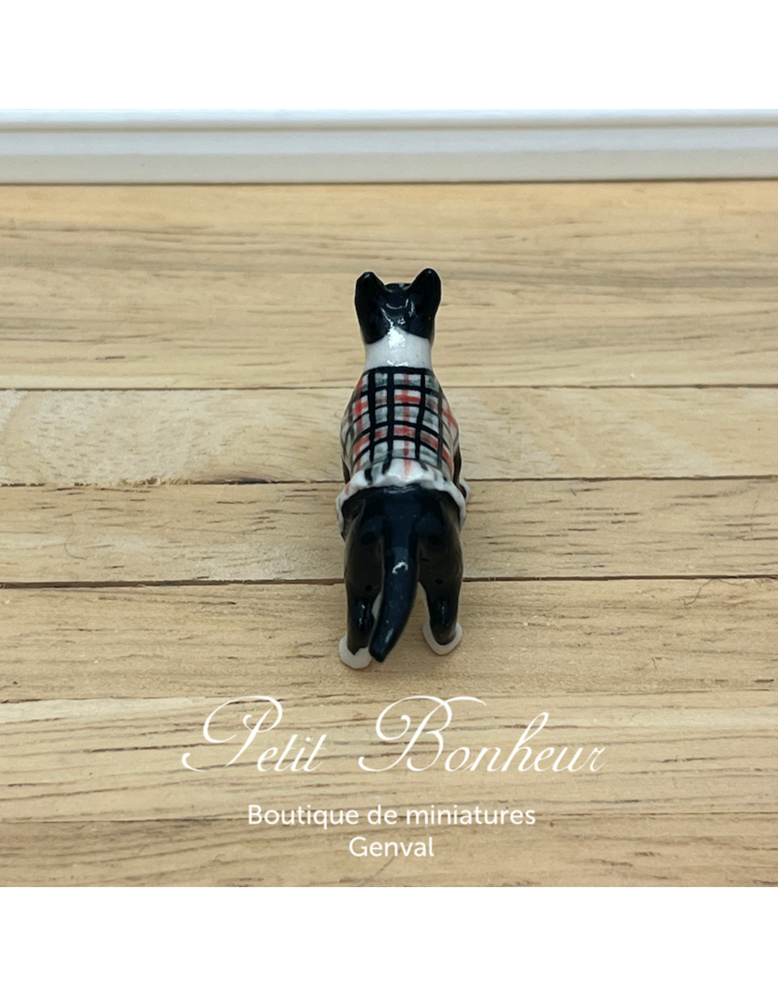 Klima Bull Terrier (Klima miniature porcelaine)