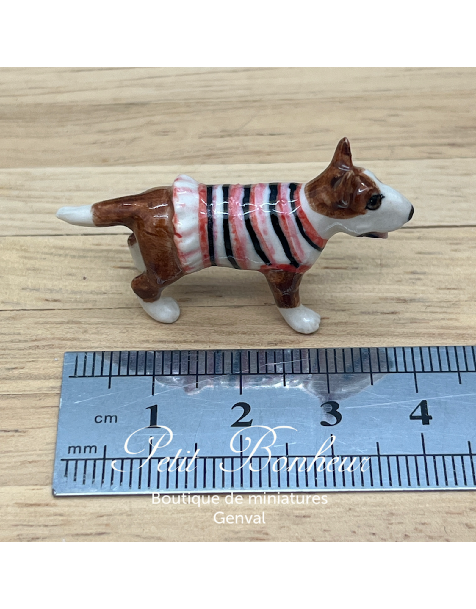Klima Bull Terrier (Klima miniature porcelaine)